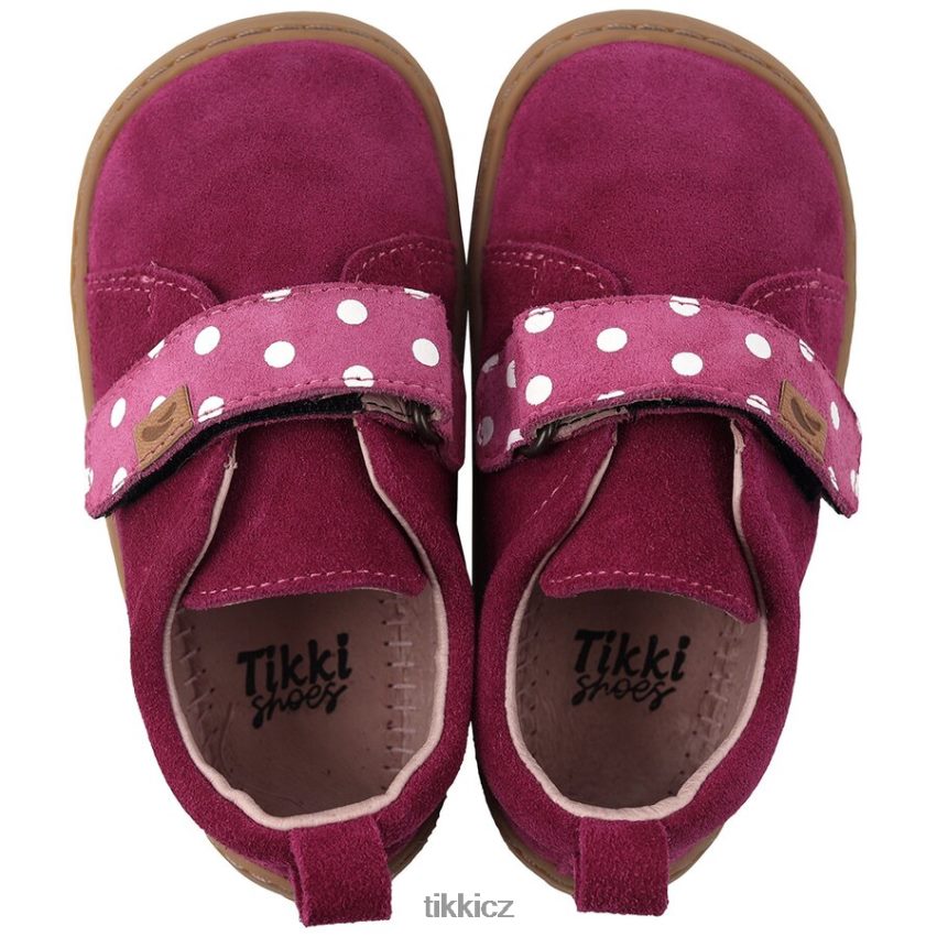 barefoot boty harlekýn Tikki děti fuxia obuv R4P40N143