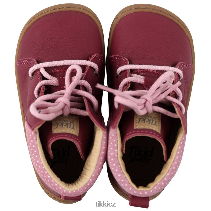 bosé boty brouk Tikki děti růžový obuv R4P40N191