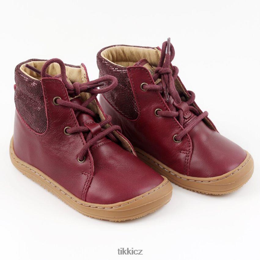 bosé boty brouk Tikki děti třešeň obuv R4P40N194
