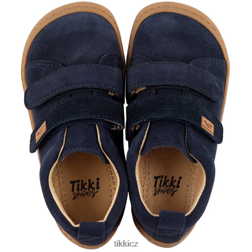 harlekýnové barefoot boty Tikki děti indigo obuv R4P40N114