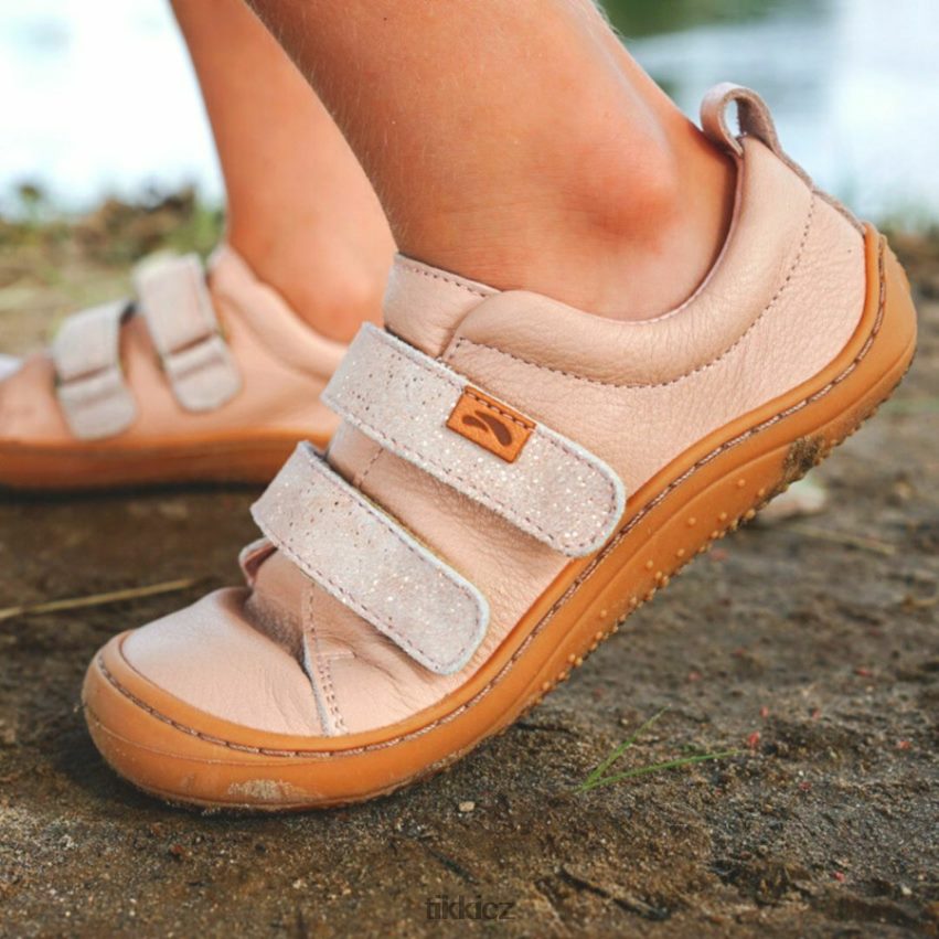 harlekýnové barefoot boty Tikki děti kouř obuv R4P40N112