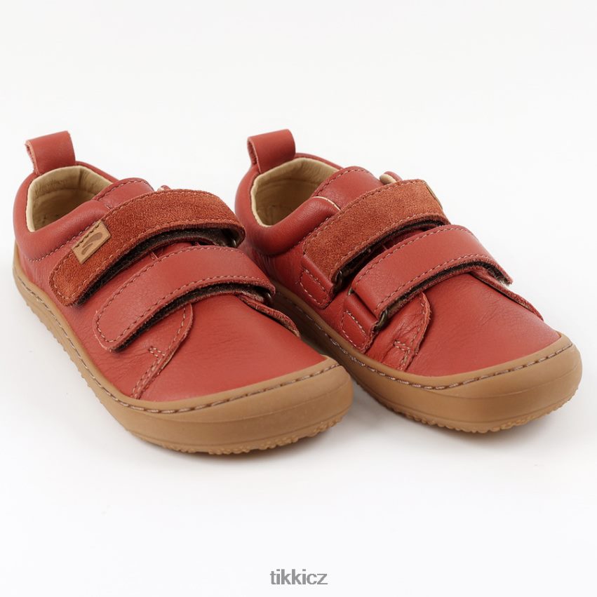 harlekýnové barefoot boty Tikki děti skořice obuv R4P40N107