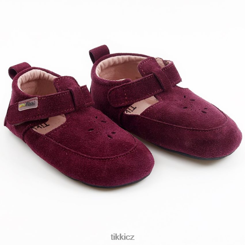 předchodci pouf Tikki děti víno obuv R4P40N169