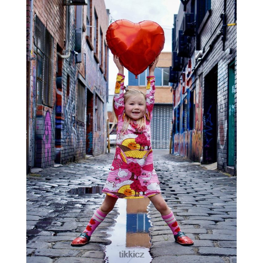 kůže aranya Tikki děti modrý obuv R4P40N70