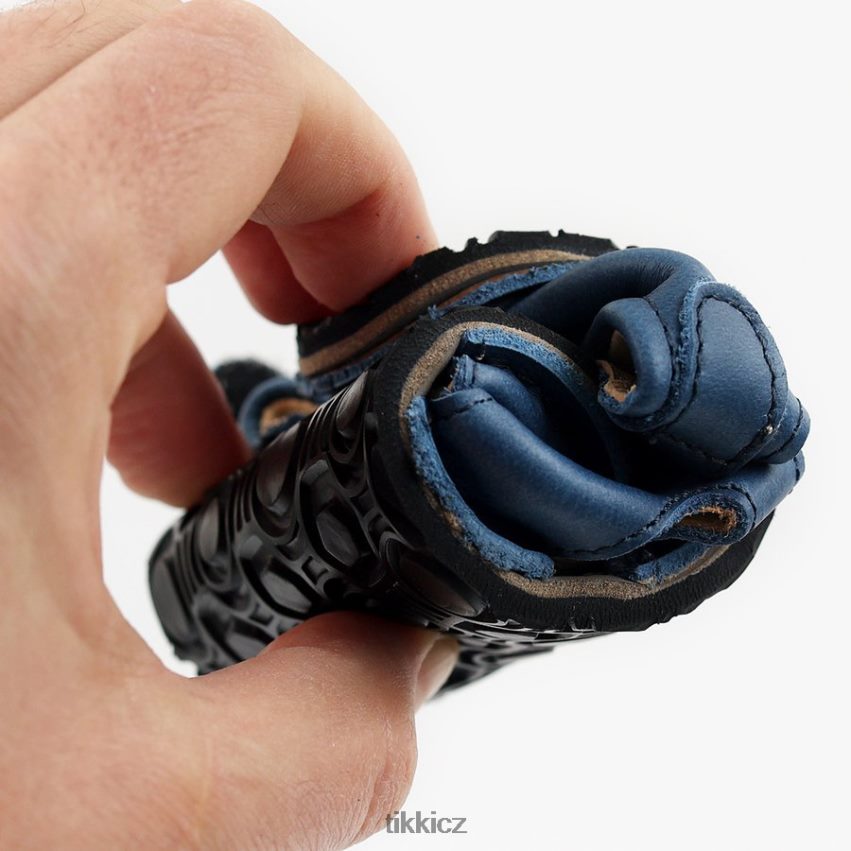 kůže aranya Tikki děti modrý obuv R4P40N70