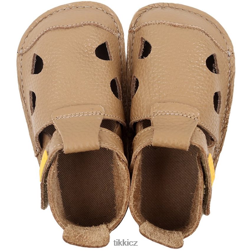 nido barefoot sandály Tikki děti cappuccino obuv R4P40N18