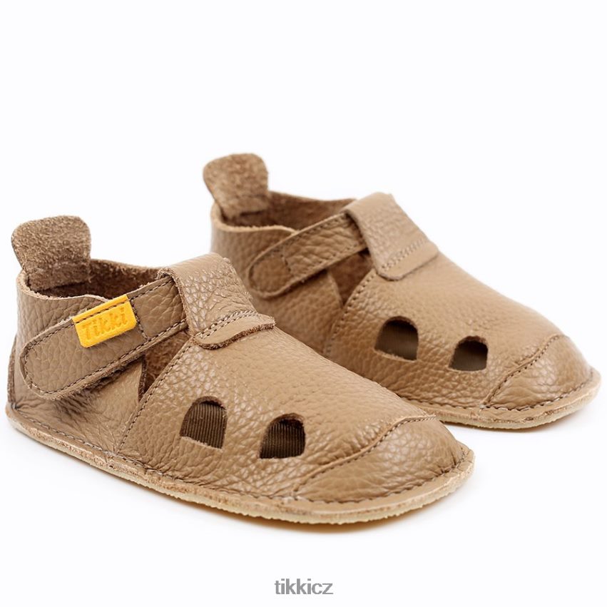 nido barefoot sandály Tikki děti cappuccino obuv R4P40N18