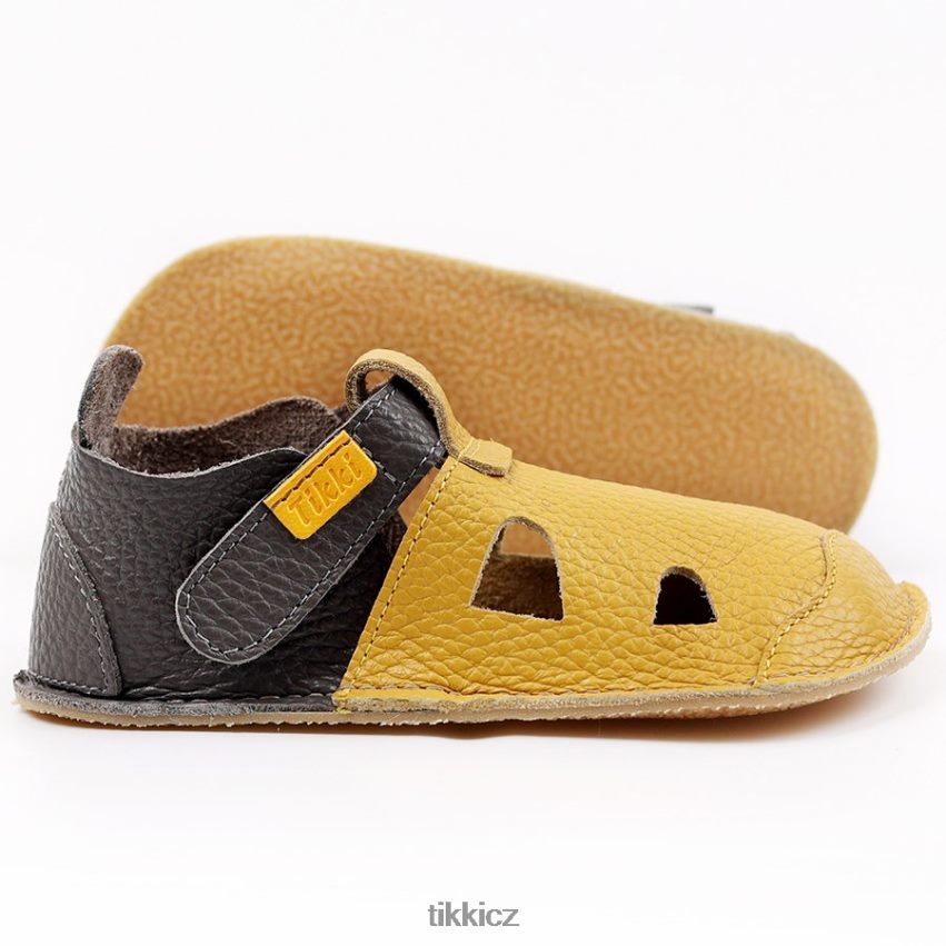 nido barefoot sandály Tikki děti pomelo obuv R4P40N9