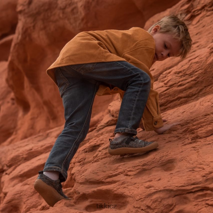 veganské boty harlekýn Tikki děti linky obuv R4P40N118