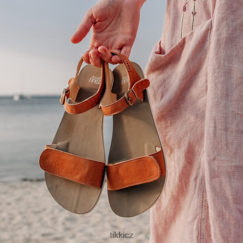 barefoot sandály vibe v1 Tikki Dospělí starorůžová obuv R4P40N235