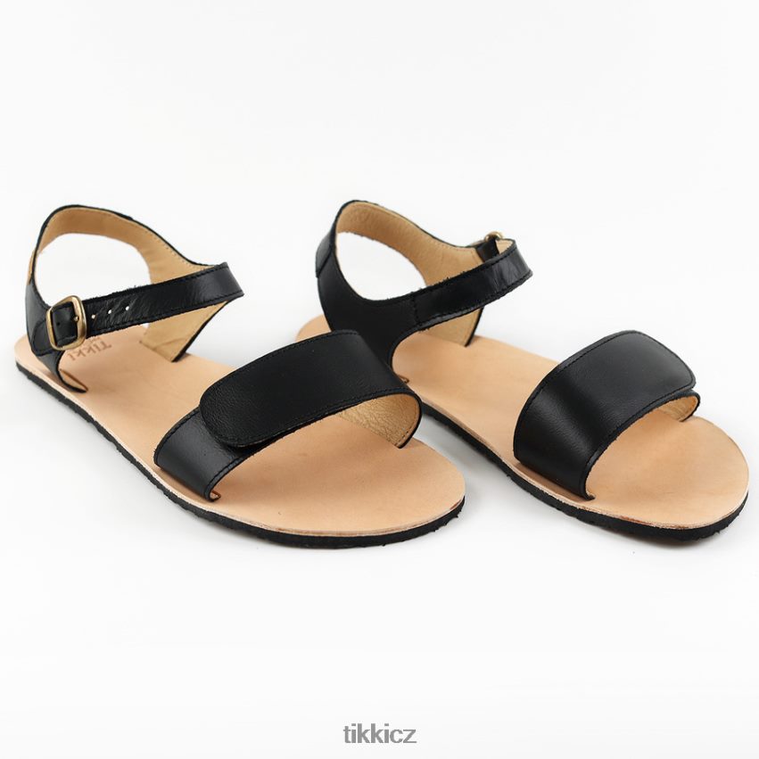 barefoot sandály vibe v2 Tikki Dospělí Černá obuv R4P40N222