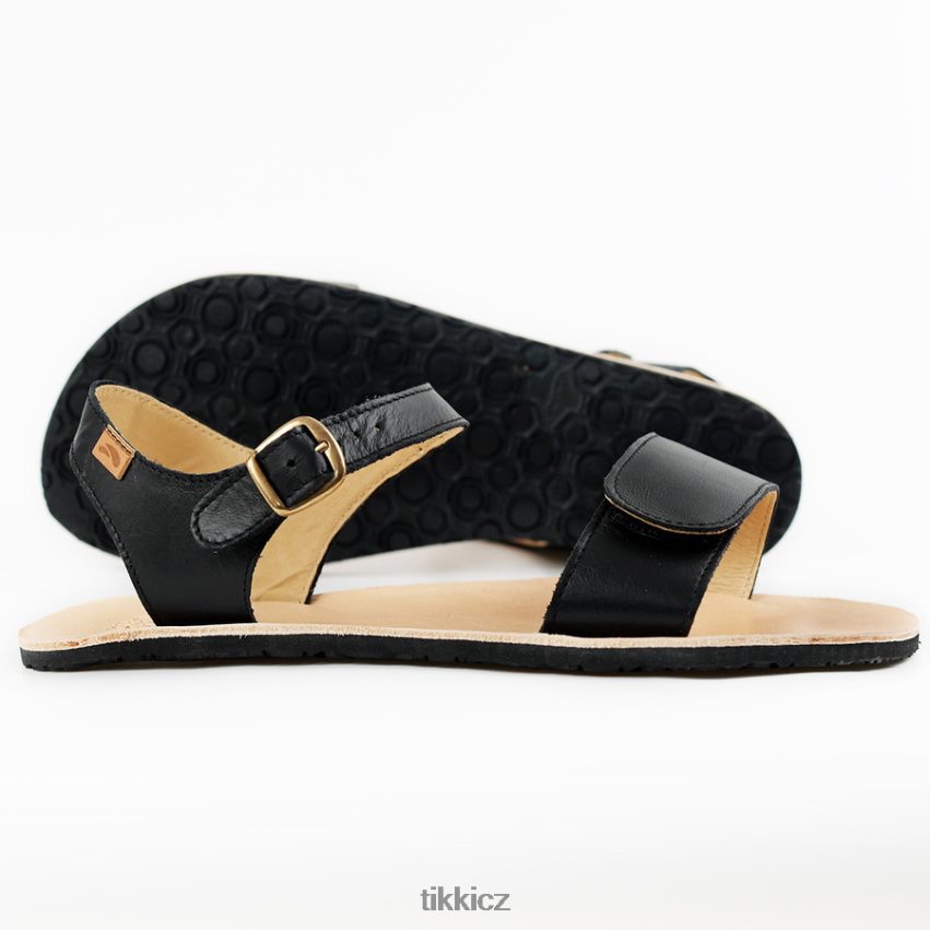 barefoot sandály vibe v2 Tikki Dospělí Černá obuv R4P40N222