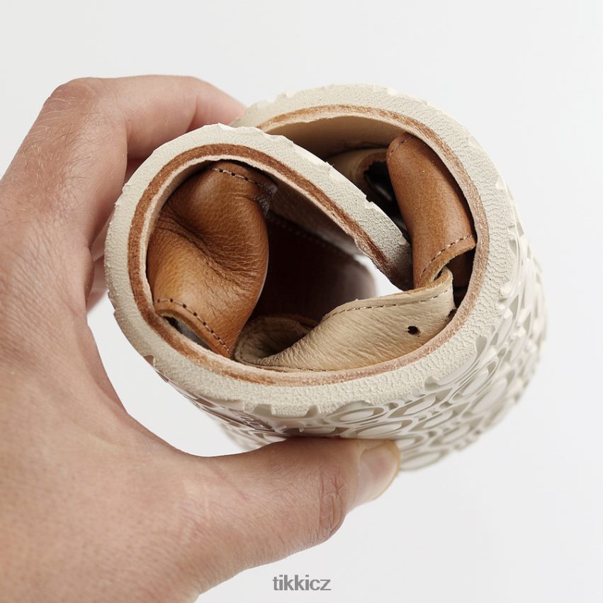 barefoot sandály vibe v2 Tikki Dospělí krém obuv R4P40N220