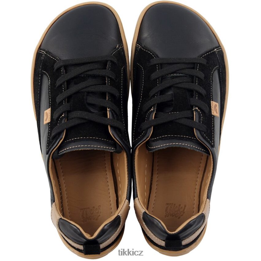 barefoot tenisky oxy Tikki Dospělí Černá obuv R4P40N209