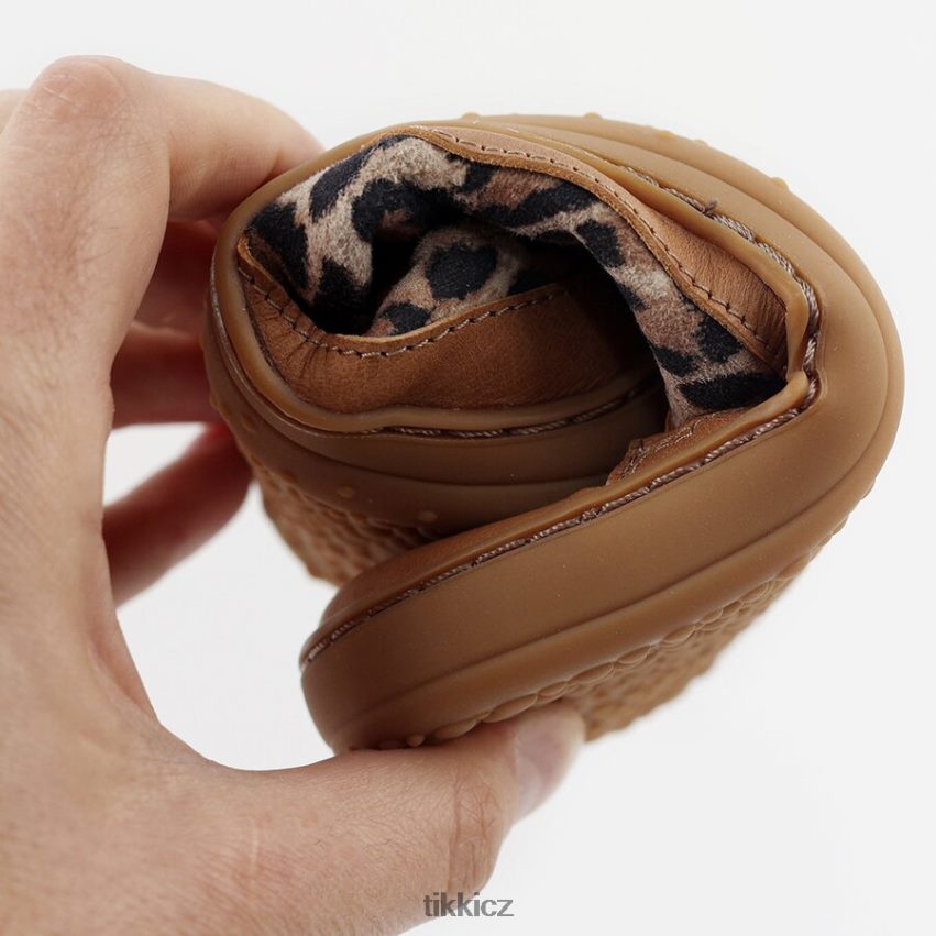 barefoot tenisky oxy Tikki Dospělí leopard obuv R4P40N207