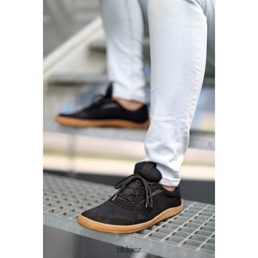 síťované veganské tenisky Tikki Dospělí temný obuv R4P40N206